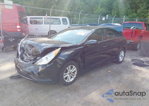 2014 Hyundai Sonata Gls from USA, damaged, VIN 5NPEB4AC8EH881590